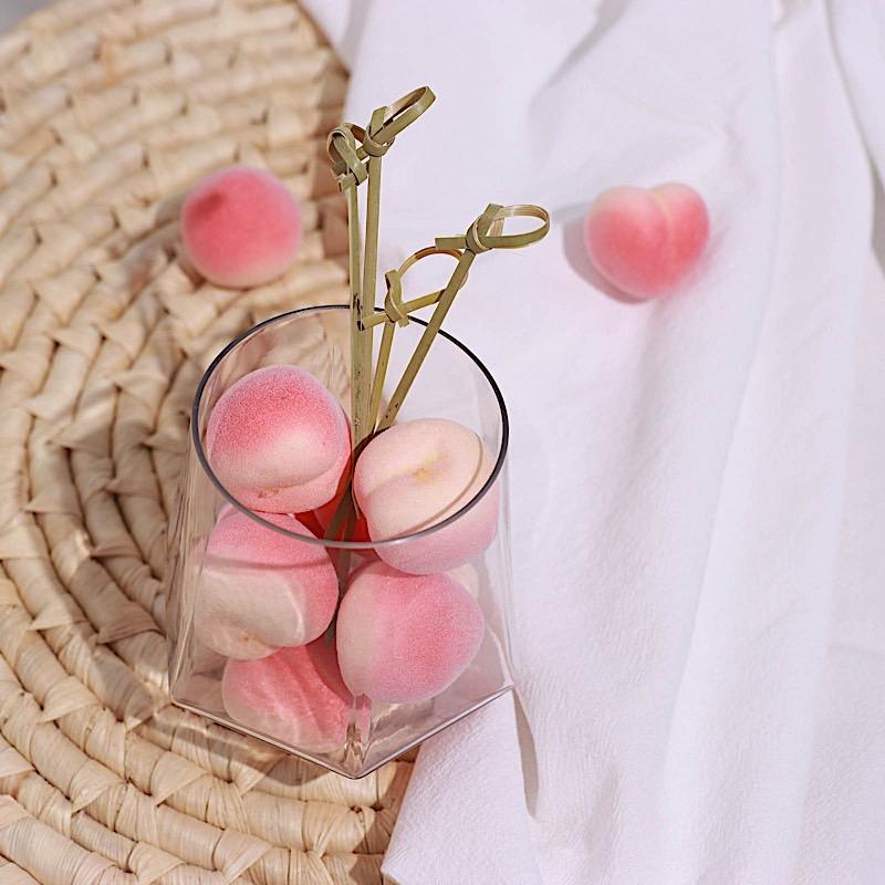 100 pcs 3" Natural Knotted Bamboo Sustainable Picks - Disposable Tableware BIRC_S060