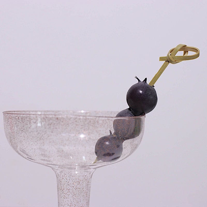 100 pcs 3" Natural Knotted Bamboo Sustainable Picks - Disposable Tableware BIRC_S060