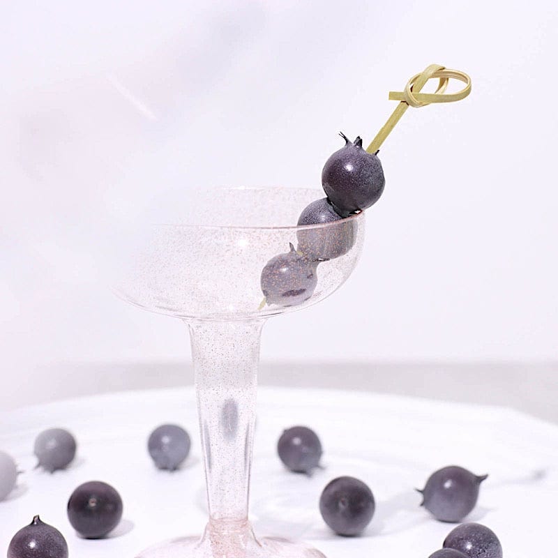 100 pcs 3" Natural Knotted Bamboo Sustainable Picks - Disposable Tableware BIRC_S060