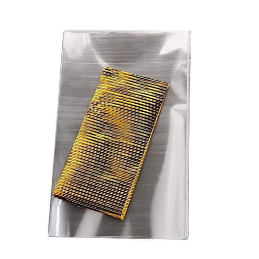 100 pcs 6"x10" Cellophane Treat Bags with Twist Ties - Clear BAG_PVC01_6X10_CLR