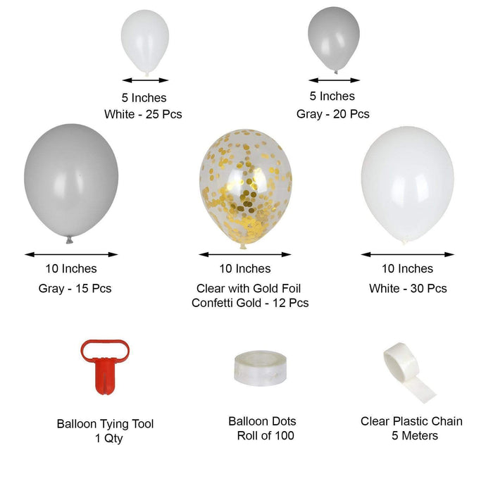Buy 100Pcs Balloon Garland & Arch Kit-100pcs Latex Balloons, 16