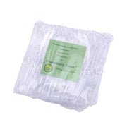 100 pcs Clear Plastic Cocktail Forks - Disposable Tableware PLST_YY23_CLR