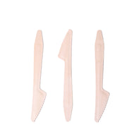100 pcs Natural Birchwood Knives - Disposable Tableware BIRC_F025