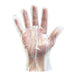 100 pcs Powder Free Protective Plastic Disposable Gloves - Clear CARE_GLOV02
