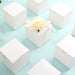 100 Wedding Favor Boxes 3" x 3" x 3" - White BOX_3x3_WHT