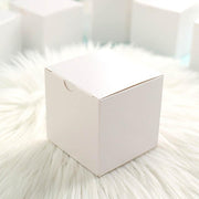 100 Wedding Favor Boxes 3" x 3" x 3" - White BOX_3x3_WHT