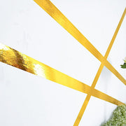 100 yards Metallic Polyester Arts and Crafts Tape Roll - Gold