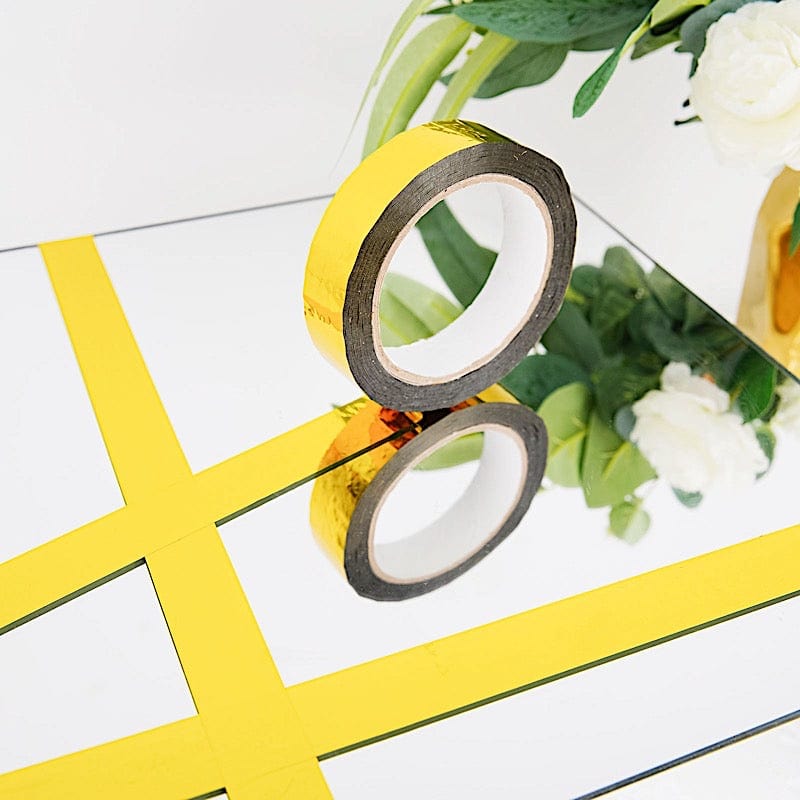 100 yards Metallic Polyester Arts and Crafts Tape Rolls -Gold CRAF_TAPE_01_1_GOLD