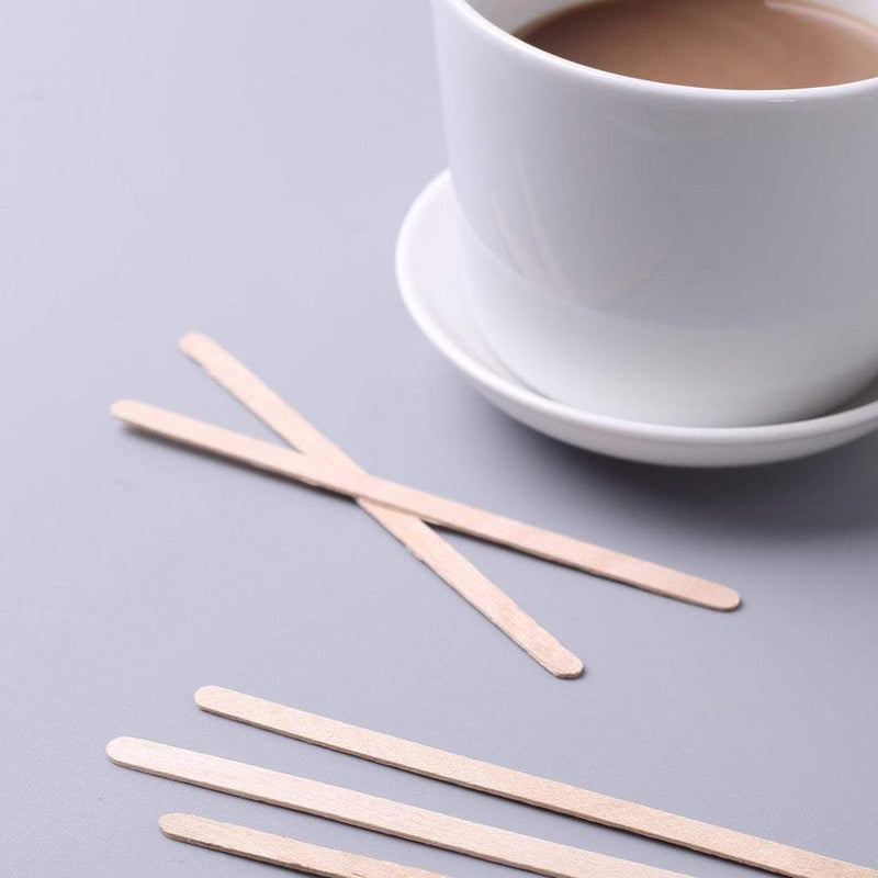 1000 pcs Natural Birchwood Coffee Stirrers - Disposable Tableware BIRC_S058