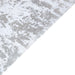 108" Metallic Foil Thin Mesh Polyester Table Runner