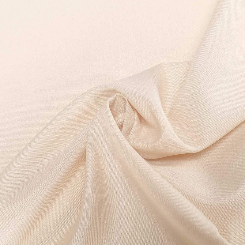 108" Polyester Round Tablecloth Wedding Party Table Linens - Beige TAB_108_081_POLY