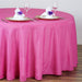 108" Polyester Round Tablecloth Wedding Party Table Linens - Fuchsia TAB_108_FUSH_POLY