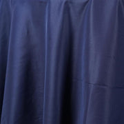 108" Polyester Round Tablecloth Wedding Party Table Linens - Navy Blue TAB_108_NAVY_POLY