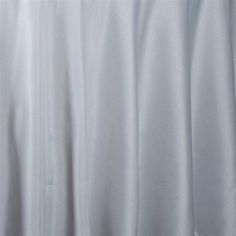 108" Polyester Round Tablecloth Wedding Party Table Linens - Silver Light Gray TAB_108_SILV_POLY