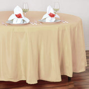108" Polyester Round Tablecloth Wedding Party Table Linens