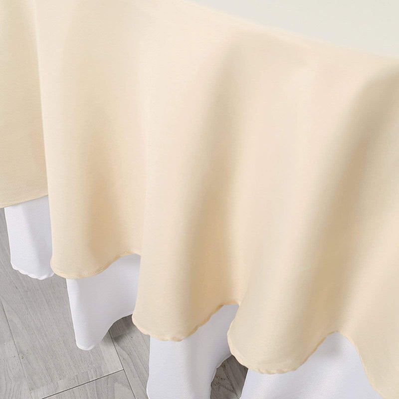 108" Polyester Round Tablecloth Wedding Party Table Linens