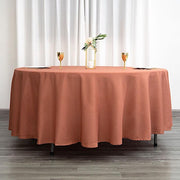 108" Polyester Round Tablecloth Wedding Party Table Linens
