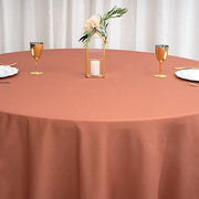 108" Polyester Round Tablecloth Wedding Party Table Linens