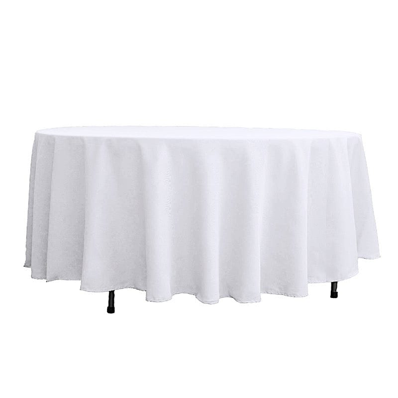 108" Polyester Round Tablecloth Wedding Party Table Linens
