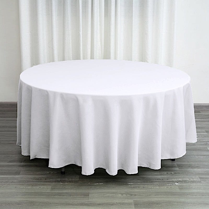 108" Polyester Round Tablecloth Wedding Party Table Linens
