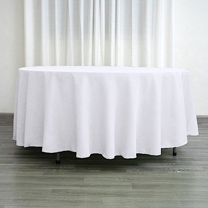 108" Polyester Round Tablecloth Wedding Party Table Linens