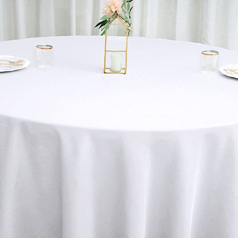 108" Polyester Round Tablecloth Wedding Party Table Linens