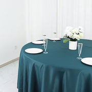 108" Polyester Round Tablecloth Wedding Party Table Linens