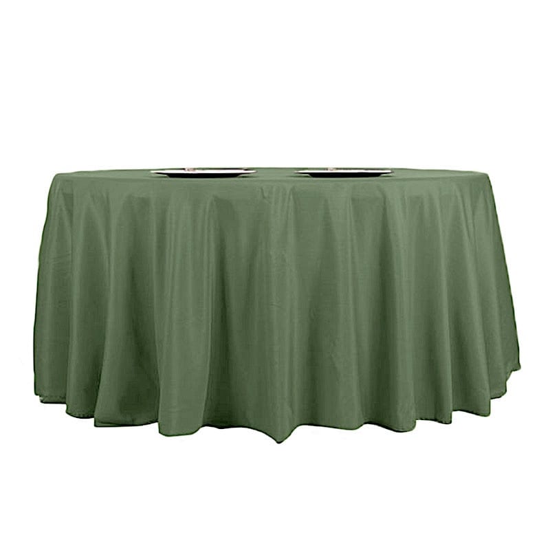 108" Polyester Round Tablecloth Wedding Party Table Linens