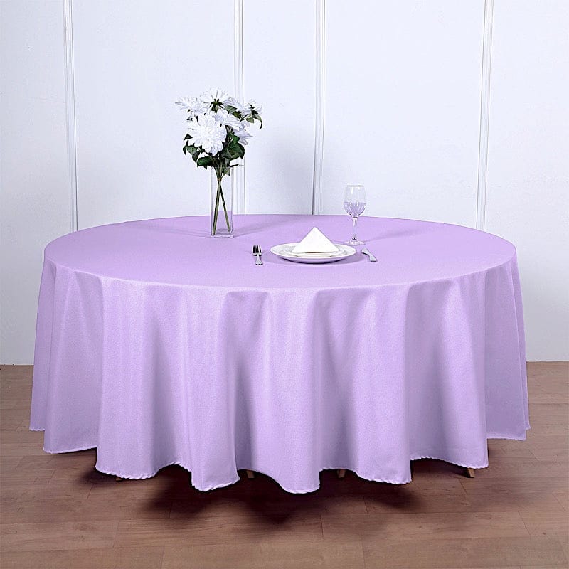 108" Polyester Round Tablecloth Wedding Party Table Linens