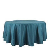 108" Polyester Round Tablecloth Wedding Party Table Linens