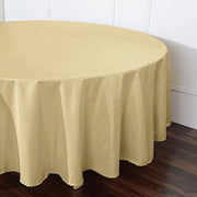 108" Polyester Round Tablecloth Wedding Party Table Linens