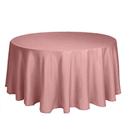 108" Polyester Round Tablecloth Wedding Party Table Linens