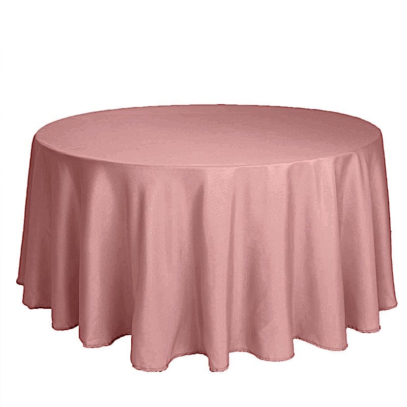 108" Polyester Round Tablecloth Wedding Party Table Linens