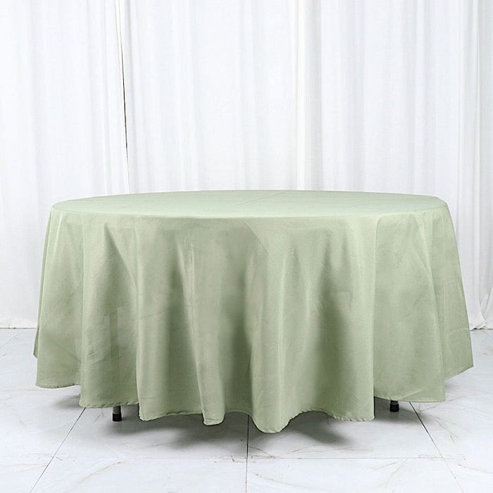 108" Polyester Round Tablecloth Wedding Party Table Linens TAB_108_DSG_POLY