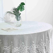 108" Premium Lace Round Tablecloth
