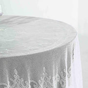 108" Premium Lace Round Tablecloth