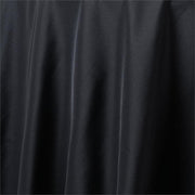 108" Premium Polyester Round Tablecloth Wedding Party Table Linens - Black TAB_108_BLK_PRM