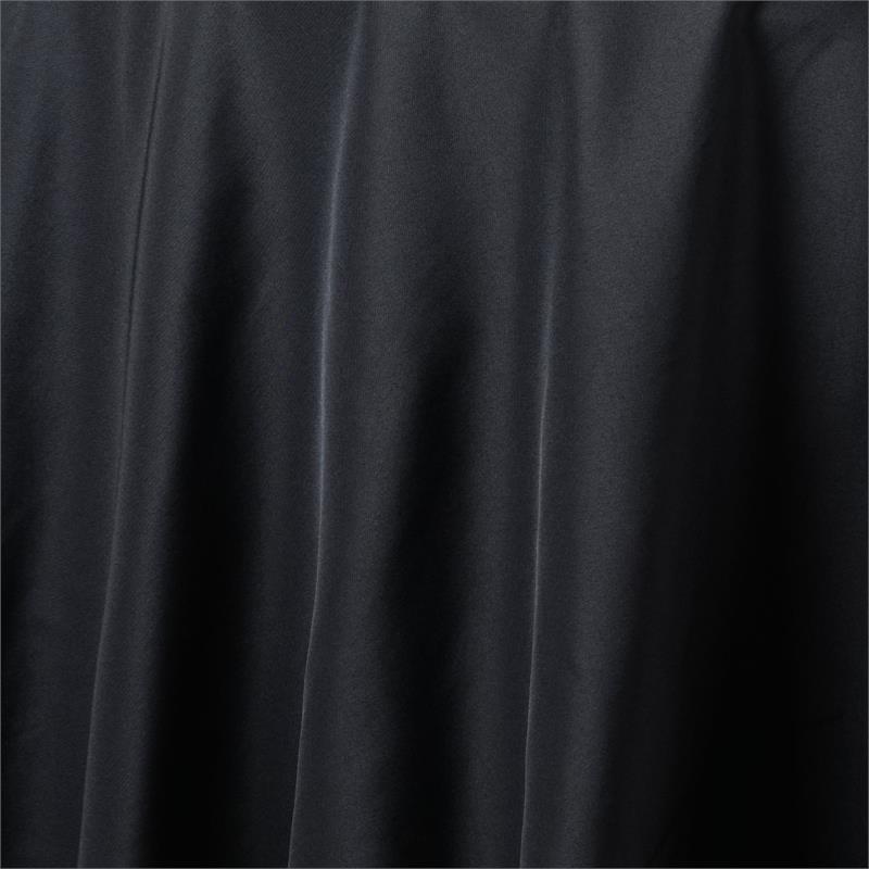 108" Premium Polyester Round Tablecloth Wedding Party Table Linens - Black TAB_108_BLK_PRM