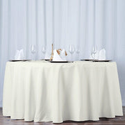 108" Premium Polyester Round Tablecloth Wedding Party Table Linens
