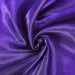 108" Satin Round Tablecloth Wedding Party Table Linens - Purple TAB_STN108_PURP