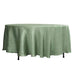 108" Satin Round Tablecloth Wedding Party Table Linens - Sage Green TAB_STN108_SAGE