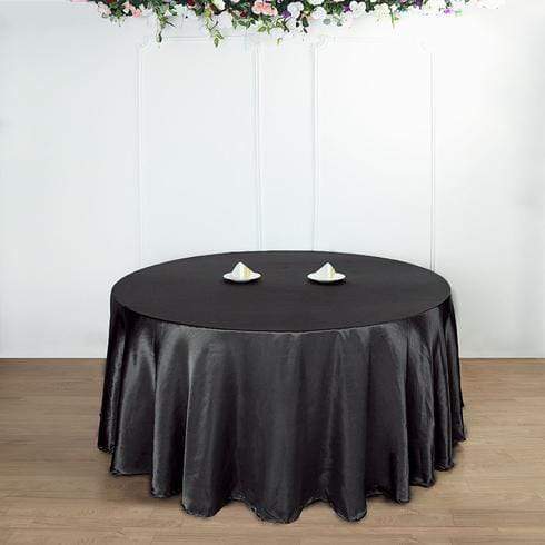 108" Satin Round Tablecloth Wedding Party Table Linens