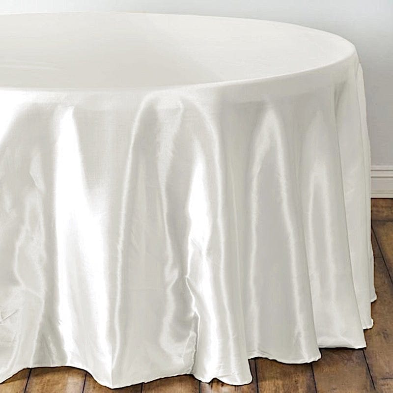 108" Satin Round Tablecloth Wedding Party Table Linens
