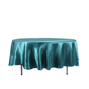 108" Satin Round Tablecloth Wedding Party Table Linens