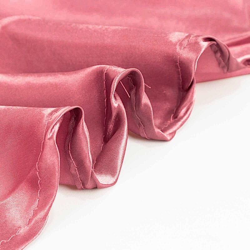 108" Satin Round Tablecloth Wedding Party Table Linens