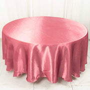 108" Satin Round Tablecloth Wedding Party Table Linens