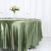 108" Satin Round Tablecloth Wedding Party Table Linens TAB_STN108_DSG