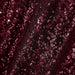 108" Sequined Round Tablecloth - Burgundy TAB_02_108_BURG