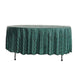 108" Sequined Round Tablecloth - Hunter Green TAB_02_108_HUNT
