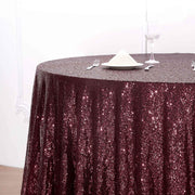 108" Sequined Round Tablecloth